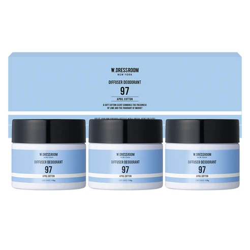 [ㅋㅍ]더블유드레스룸 퍼퓸 탈취제 97 에이프릴코튼 본품, 110g, 3개, 110g × 3개( 10,470원, 15% 할인)
