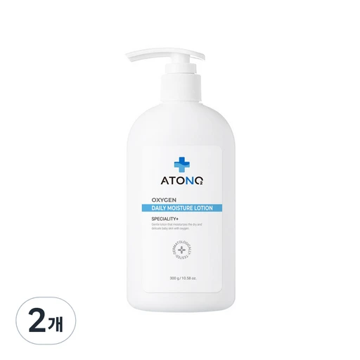 [ㅋㅍ]아토앤오투 옥시젠 데일리 모이스처 로션, 300g, 2개( 37,800원, 23% 할인)