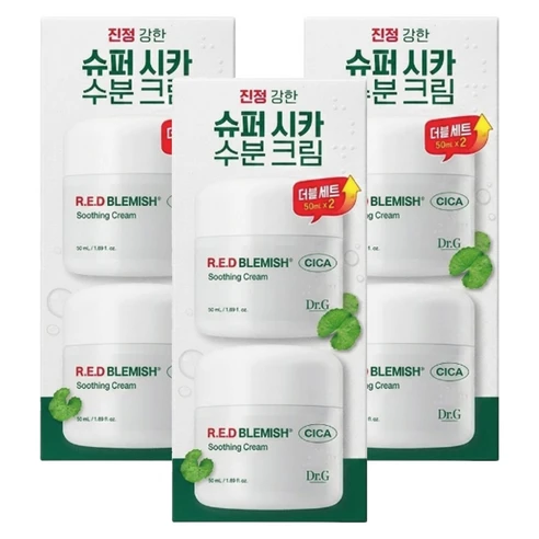 [ㅋㅍ]닥터지 레드 블레미쉬 시카 수딩 크림, 50ml, 6개, 50ml × 6개( 67,860원, 20% 할인)