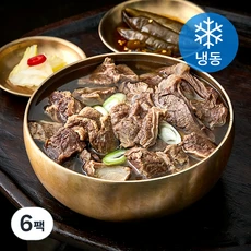 [ㅋㅍ]삼원가든 뼈없는 갈비탕 (냉동), 700g, 6팩( 38,080원, 32% 할인)