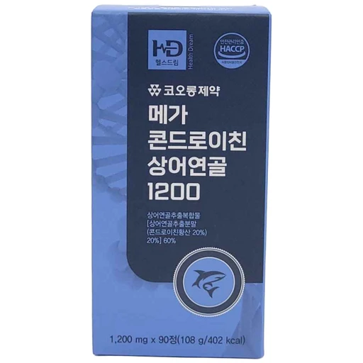 [ㅋㅍ]코오롱 메가 콘드로이친 상어연골 1200 무릎 관절( 12,500원, 31% 할인)