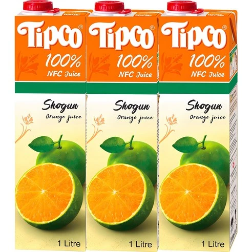 [ㅋㅍ]팁코 쇼군 오렌지 주스, 1L, 3개, 1L × 3개( 10,900원, 34% 할인)