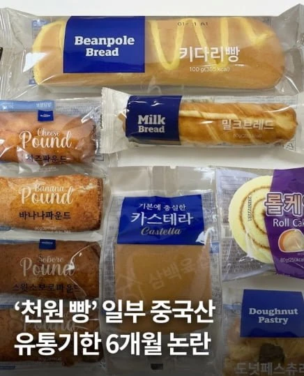 유통기한 이게 맞아요? 수상한 짱개 천원빵, 전수 조사중