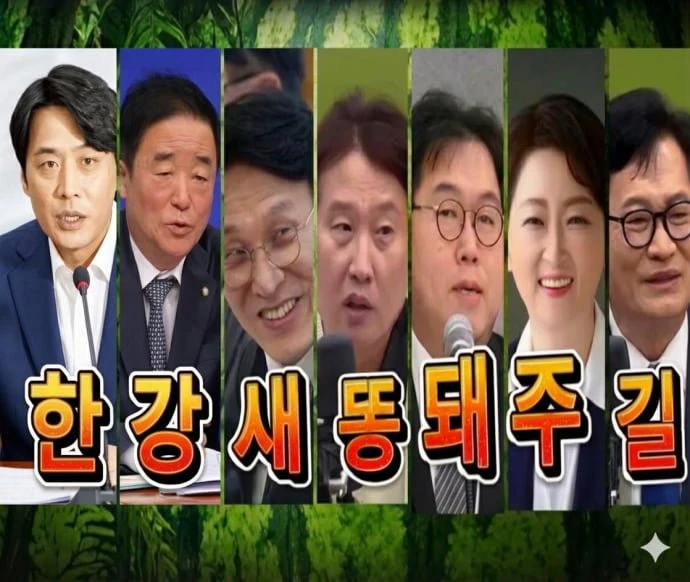 한강새똥  짤 만든 분 천재