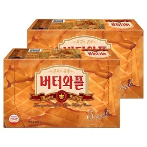 [ㅋㅍ]크라운 버터와플, 237g, 2개 ( 4,860원 )