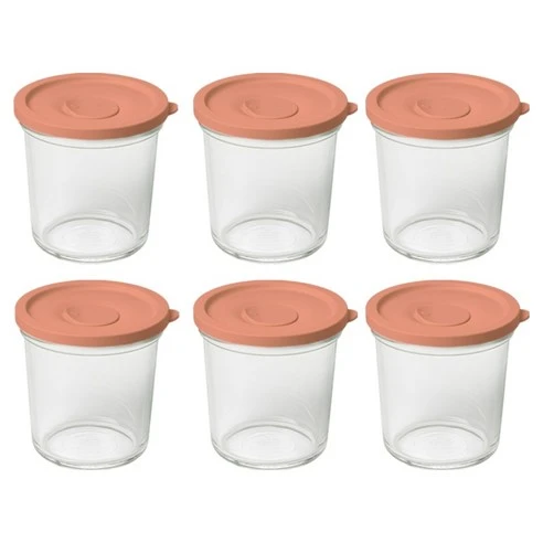 [ㅋㅍ]글라스락 햇밥용기 큰용량 690ml, 무드브릭, 6개( 25,440원, 33% 할인)