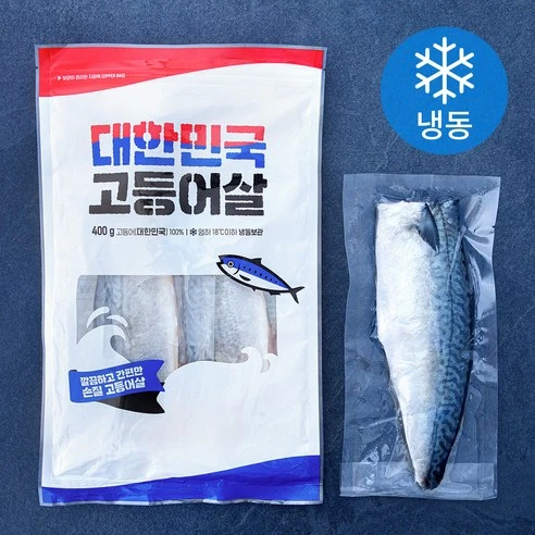 [ㅋㅍ]깔끔하고 간편한 손질 고등어살 (냉동), 400g, 1개( 5,560원, 29% 할인)