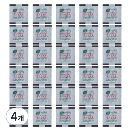 [ㅋㅍ]립멘 자체반응형 선도유지 산소흡수제 280p, 300ml, 4개( 56,000원, 46% 할인)