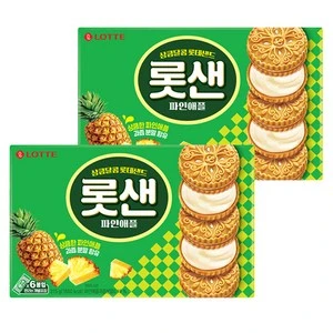 [ㅋㅍ]롯데웰푸드 롯데샌드 오리지널, 315g, 2개 ( 4,950원 )