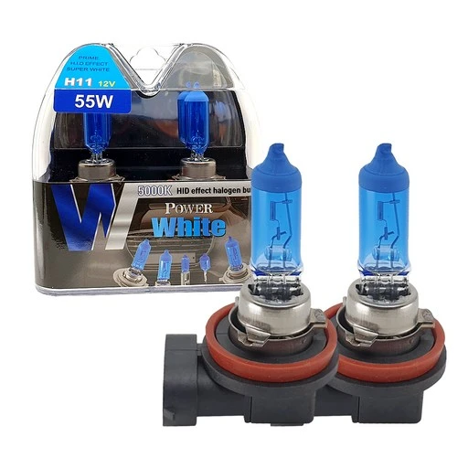 [ㅋㅍ]파워화이트 5000K H11 12V 55W 램프 2p, 혼합색상, 1세트( 12,260원, 28% 할인)