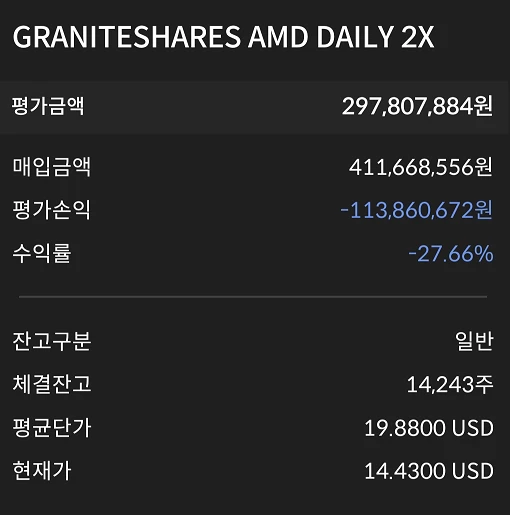 AMD로 2억 날렸던 이후 근황