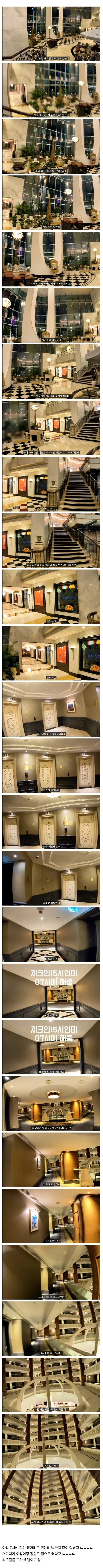 5성급 호텔에 아침 7시에 갔던 유튜버.jpg