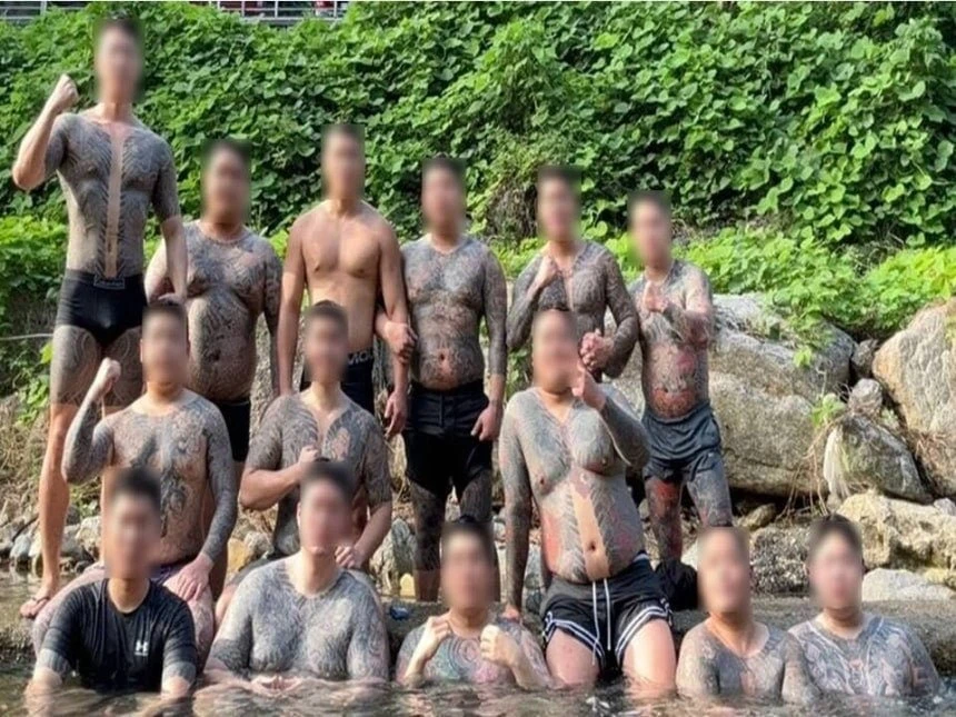 극혐) 검거된 동대문파 조폭 사진