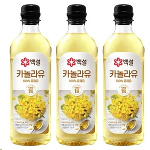[ㅋㅍ]백설 카놀라유, 900ml, 3개 ( 10,330원 )