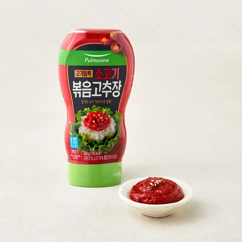 [ㅋㅍ]풀무원 고기듬뿍 소고기 볶음 고추장, 360g, 1개, 360g × 1개( 5,840원, 29% 할인)