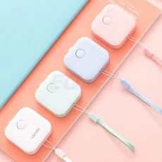 [ㅋㅍ]델리 정품 미니 휴대용 다이어트 피팅 센치 인치 줄자 [이오마켓], 1개( 1,890원 )