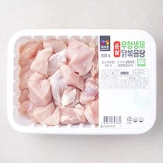 [ㅋㅍ]목우촌 무항생제 순살 닭고기 닭볶음탕용 (냉장), 600g, 1개( 7,490원 )