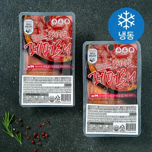 [ㅋㅍ]존쿡델리미트 오리지널 페퍼로니 (냉동), 2개, 100g( 7,580원, 20% 할인)
