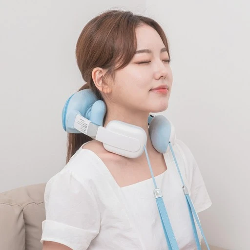 [ㅋㅍ]릴렉스파 목 어깨 마사지기 무선 온열 H형 승모근 겨울 벨벳 원단 안마기( 28,000원, 36% 할인)