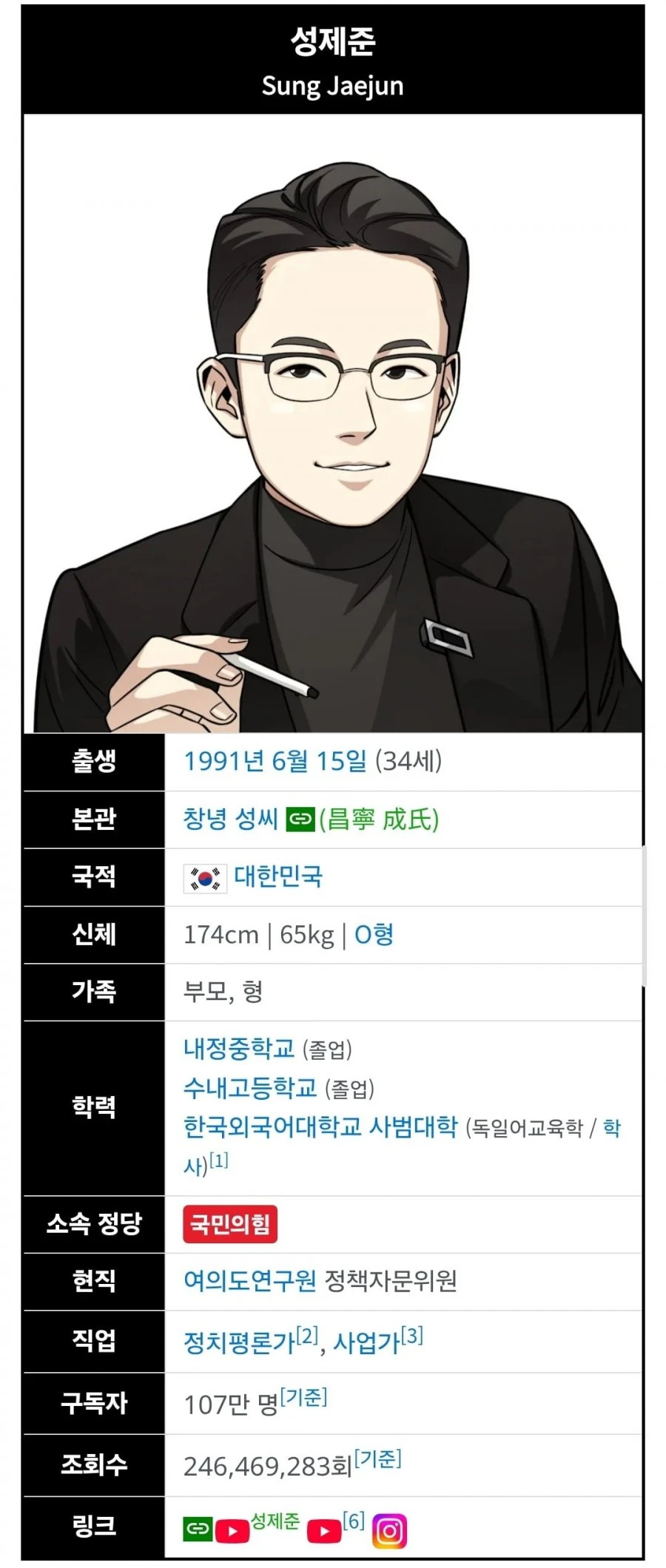 '107만' 유튜버 성제준, 음주운전 적발