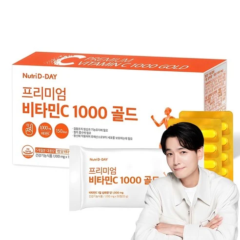 [ㅋㅍ]뉴트리디데이 프리미엄 비타민C 1000 골드, 150정, 1개( 8,920원, 24% 할인)
