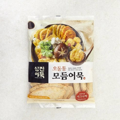 [ㅋㅍ]삼진어묵 오동통 모듬어묵 + 스프, 700g, 1개( 6,340원, 30% 할인)