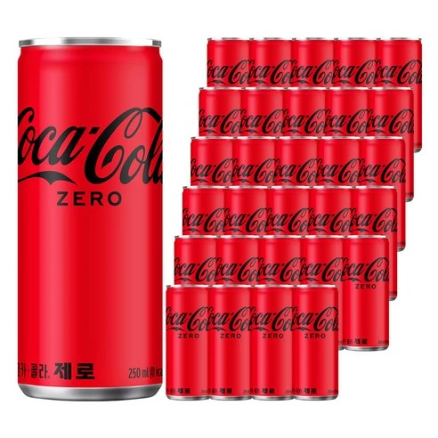 [ㅋㅍ]코카콜라 제로, 250ml, 30개, 250ml × 30개( 16,970원, 18% 할인)
