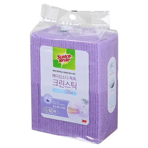 [ㅋㅍ]스카치브라이트 베이킹소다 톡톡 크린스틱 시트타입 본품, 소(9 x 12 c..., 1개( 14,760원, 40% 할인)