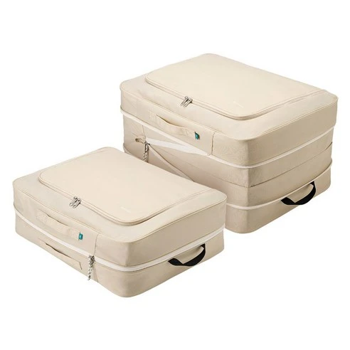 [ㅋㅍ]브랜든 2세대 부피순삭 의류 이불 다용도 대형 압축 파우치 2매세트, XL+XL( 52,510원, 26% 할인)