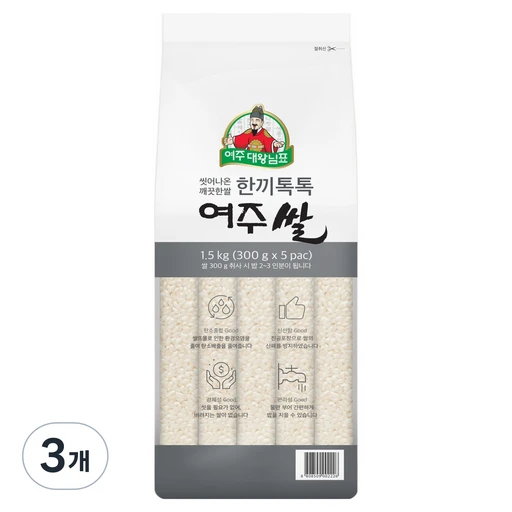 [ㅋㅍ]대왕님표 한끼톡톡 여주쌀 5p( 25,020원, 38% 할인)