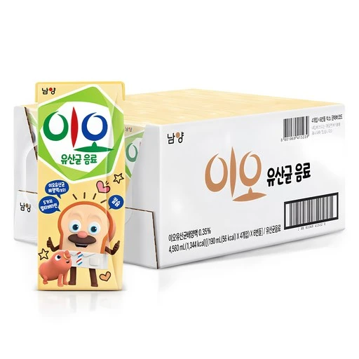 [ㅋㅍ]남양이오 유산균 음료, 190ml, 24개( 8,770원, 29% 할인)