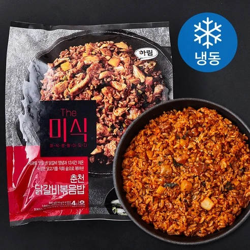 [ㅋㅍ]더미식 춘천 닭갈비볶음밥 4개입 (냉동)( 8,450원, 31% 할인)
