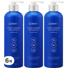 [ㅋㅍ]셀부트 딥 라이징 샴푸 플로럴머스크우디향, 6개, 500ml( 51,820원 )