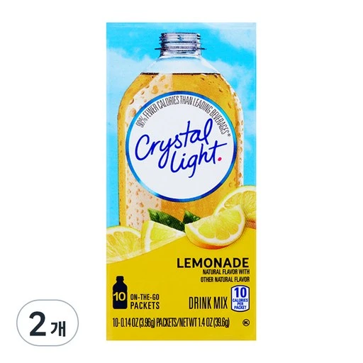 [ㅋㅍ]크리스탈라이트 레몬에이드 분말( 5,130원, 38% 할인)