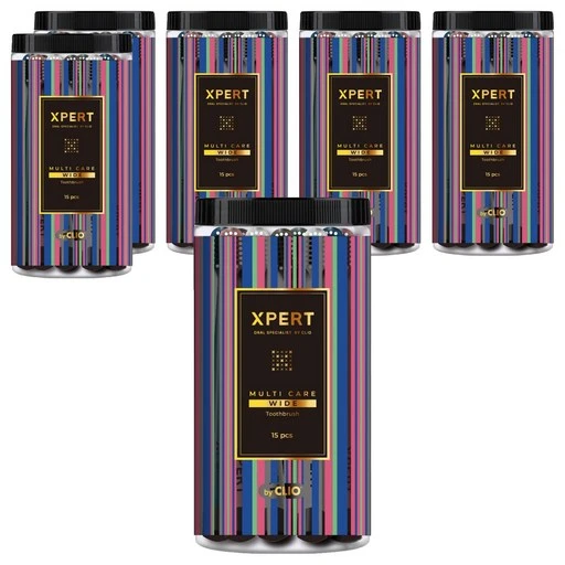 [ㅋㅍ]XPERT 멀티케어 와이드 초극세모 칫솔, 15개입, 6개( 31,700원, 33% 할인)