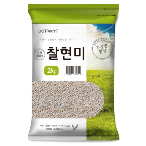 [ㅋㅍ]건강한밥상 국산 찰현미, 2kg, 1개( 10,800원, 18% 할인)