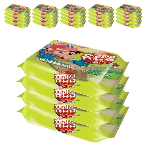 [ㅋㅍ]해태제과 홈런볼 초코, 41g, 24개, 41g × 24개( 19,800원, 20% 할인)