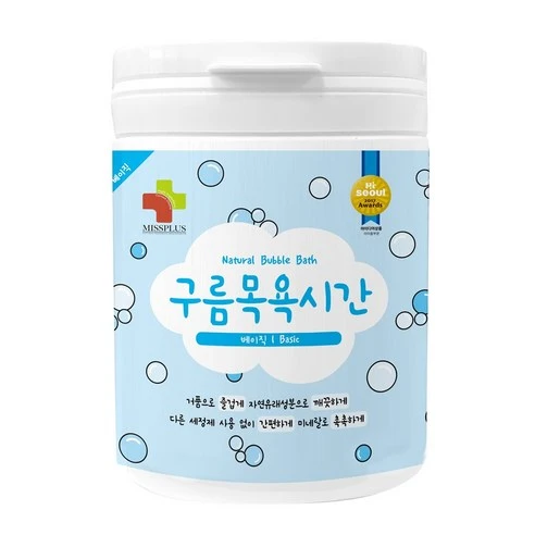 [ㅋㅍ]구름목욕시간 베이직 유아바디 입욕제 무향, 500g, 1개( 9,500원, 28% 할인)