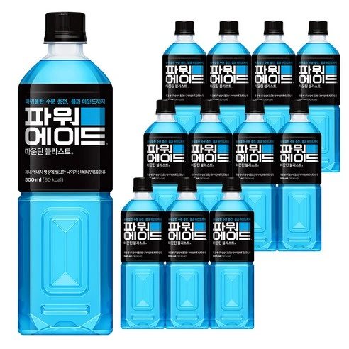 [ㅋㅍ]파워에이드 마운틴 블라스트, 900ml, 12개, 900ml × 12개( 10,490원, 17% 할인)