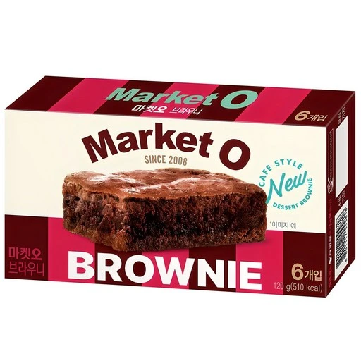[ㅋㅍ]마켓오 브라우니, 120g, 4개( 14,700원, 30% 할인)