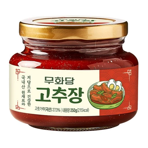 [ㅋㅍ]무화당 저당 고추장, 250g, 1개( 8,000원, 38% 할인)