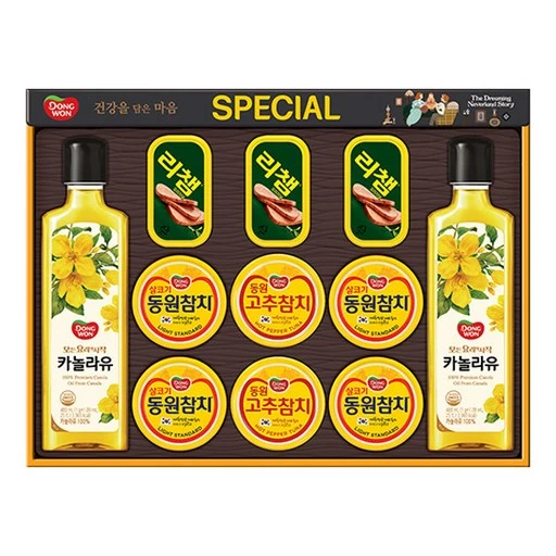 [ㅋㅍ]동원 스페셜 O-87호 + 부직포백 선물세트( 21,820원, 18% 할인)