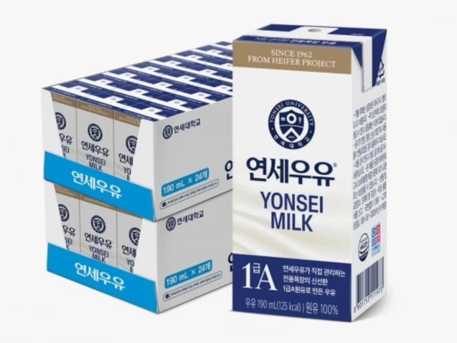 [연세유업] 멸균흰우유 48팩 17,679원, 검은콩두유 72팩 19,099원, 전용목장 아이스크림, A2프로틴, 고칼슘두유 (다양/무료)