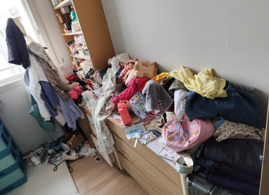 아내가 정리안합니다.기분 좋은게 중요한 사람입니다