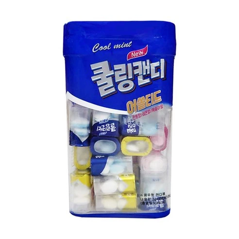 [ㅋㅍ]쿨링캔디 어쏠티드 캔디 45p, 135g, 1개( 10,200원, 21% 할인)