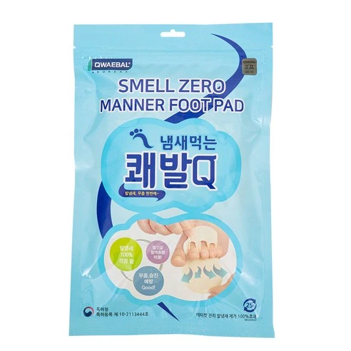 [ㅋㅍ]쾌발 Q 냄새먹는 풋케어 패드, 60매입, 2개( 18,000원, 43% 할인)
