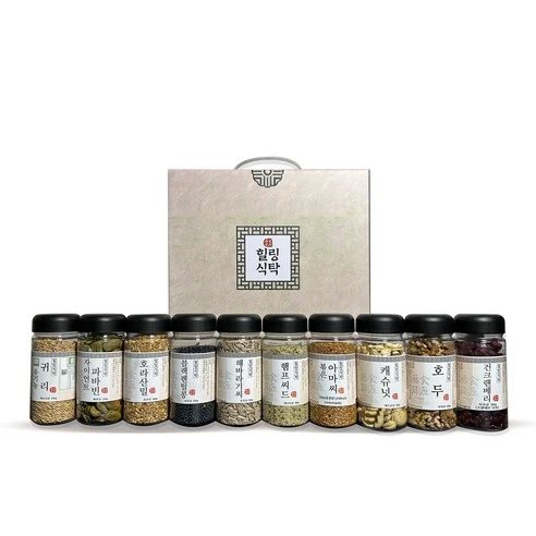 [ㅋㅍ]힐링식탁 건강채움 10종 선물세트 3호, 1세트( 14,900원, 36% 할인)