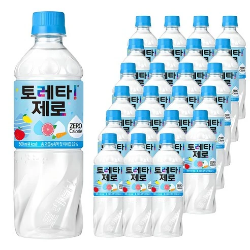 [ㅋㅍ]토레타 제로 이온음료, 500ml, 24개, 500ml × 24개( 15,860원, 44% 할인)