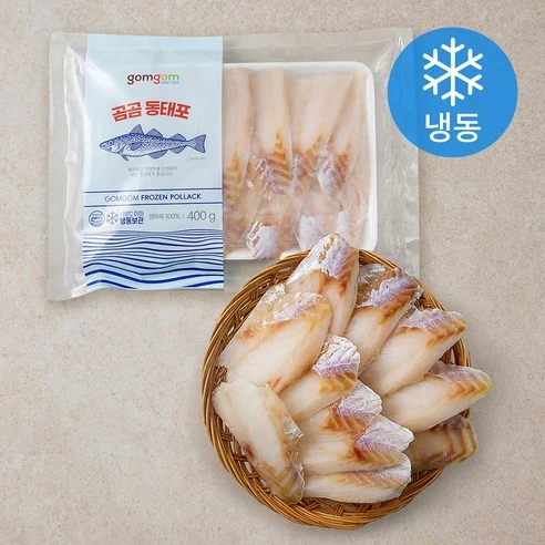 [ㅋㅍ]곰곰 동태포 (냉동), 400g, 1개, 400g × 1개( 5,970원, 24% 할인)