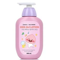 [ㅋㅍ]베비언스 리틀카카오프렌즈 키즈 페이스 앤 바디 로션 어피치, 390ml, 1개( 4,950원, 45% 할인)